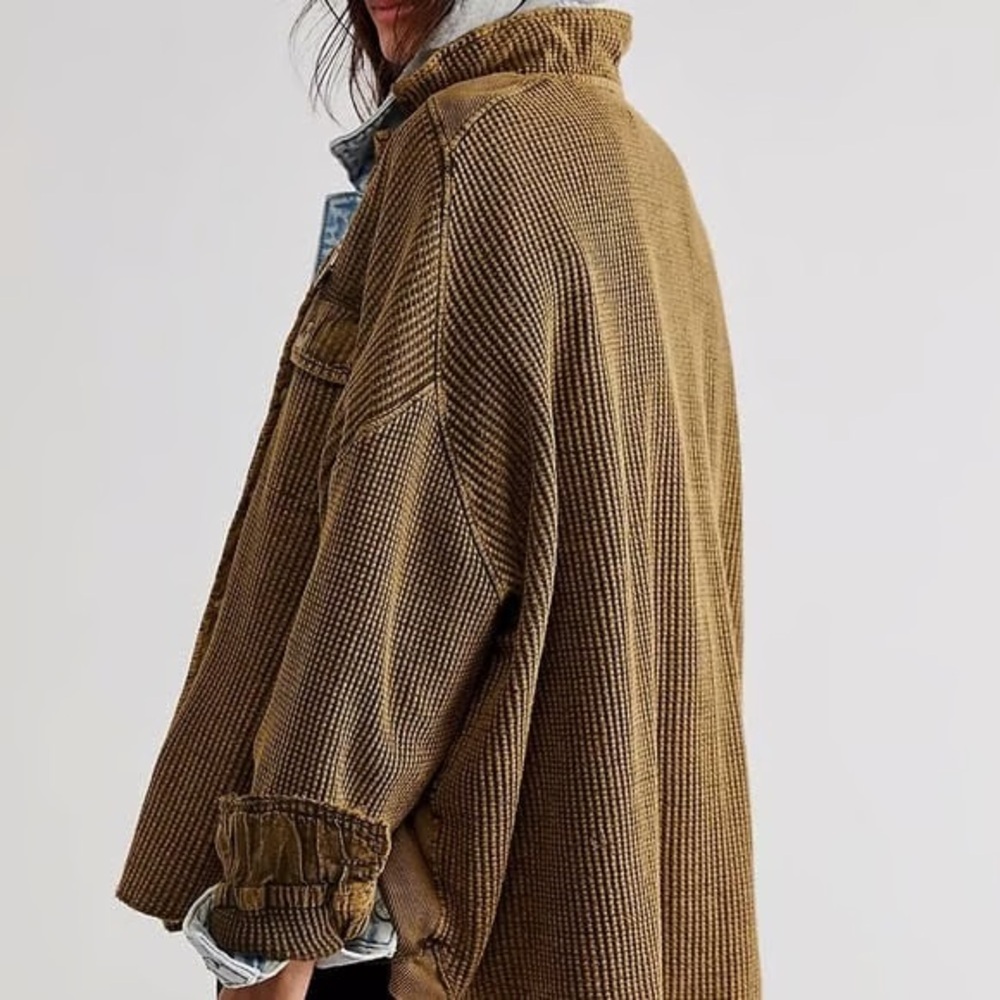 BKE Women's Brown/ Green Jacket